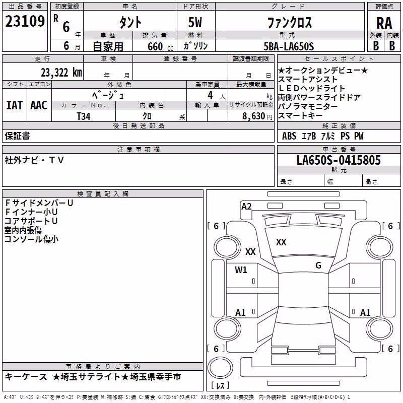 DAIHATSU TANTO
