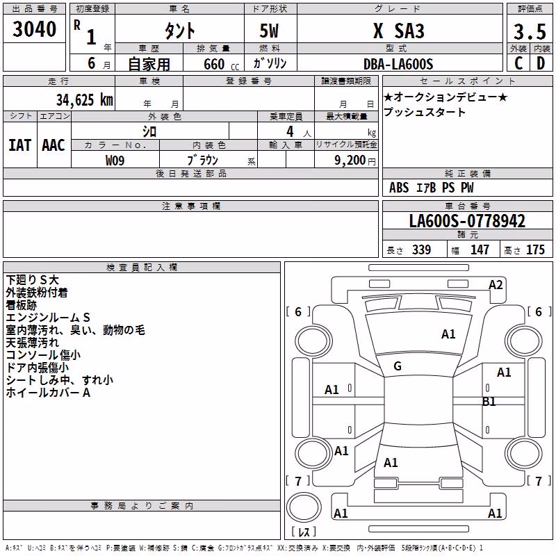 DAIHATSU TANTO