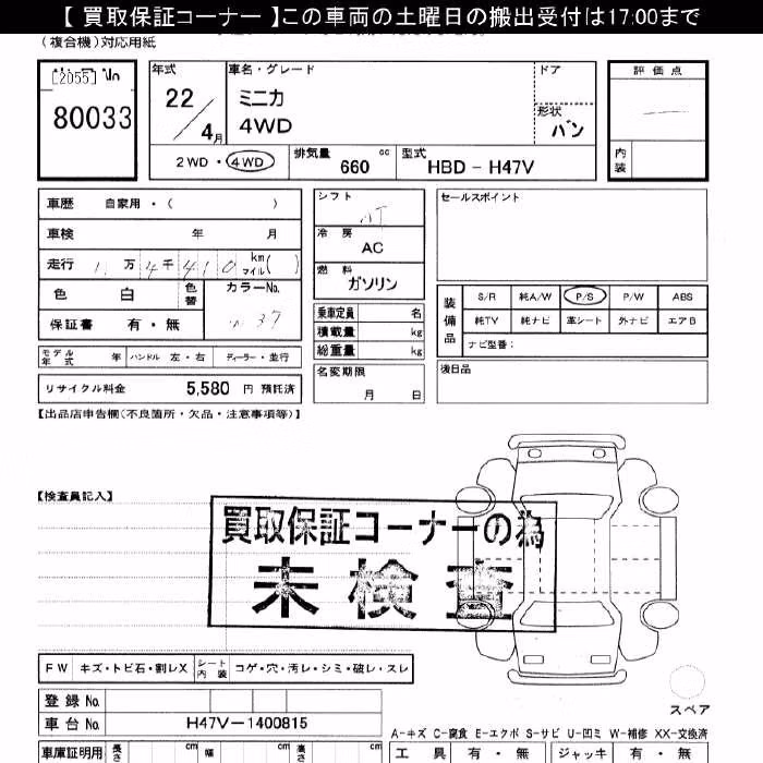 MITSUBISHI MINICA