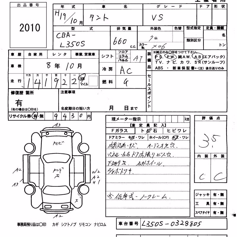DAIHATSU TANTO
