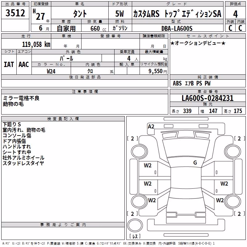 DAIHATSU TANTO