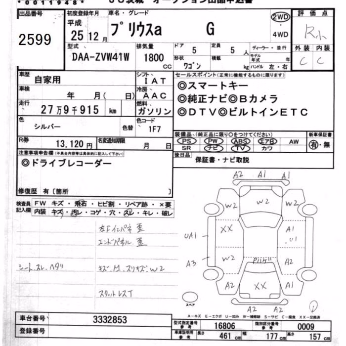 TOYOTA PRIUS ALPHA