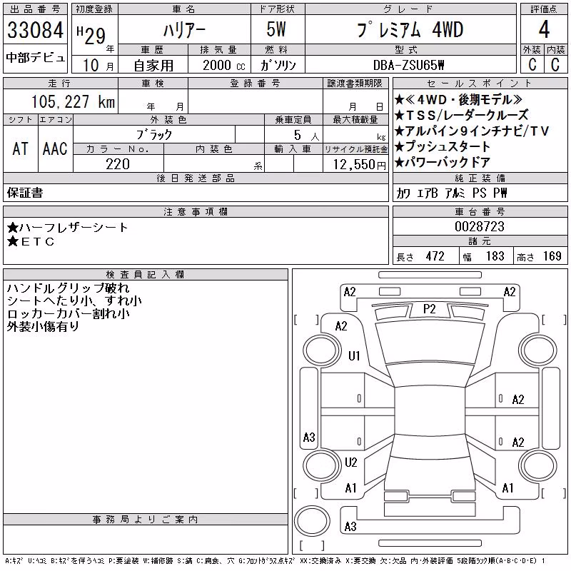 TOYOTA HARRIER