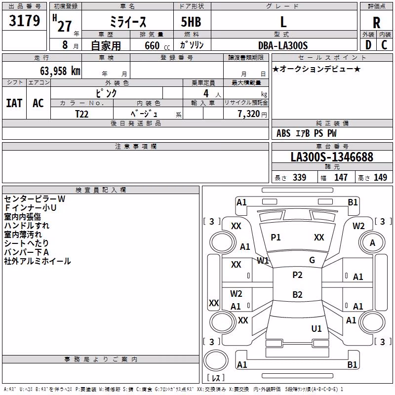 DAIHATSU MIRA E:S