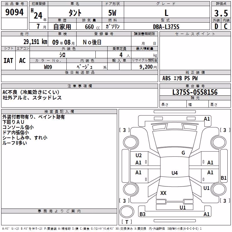 DAIHATSU TANTO