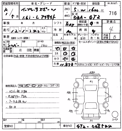 SUBARU IMPREZA