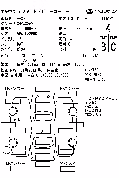 DAIHATSU CAST
