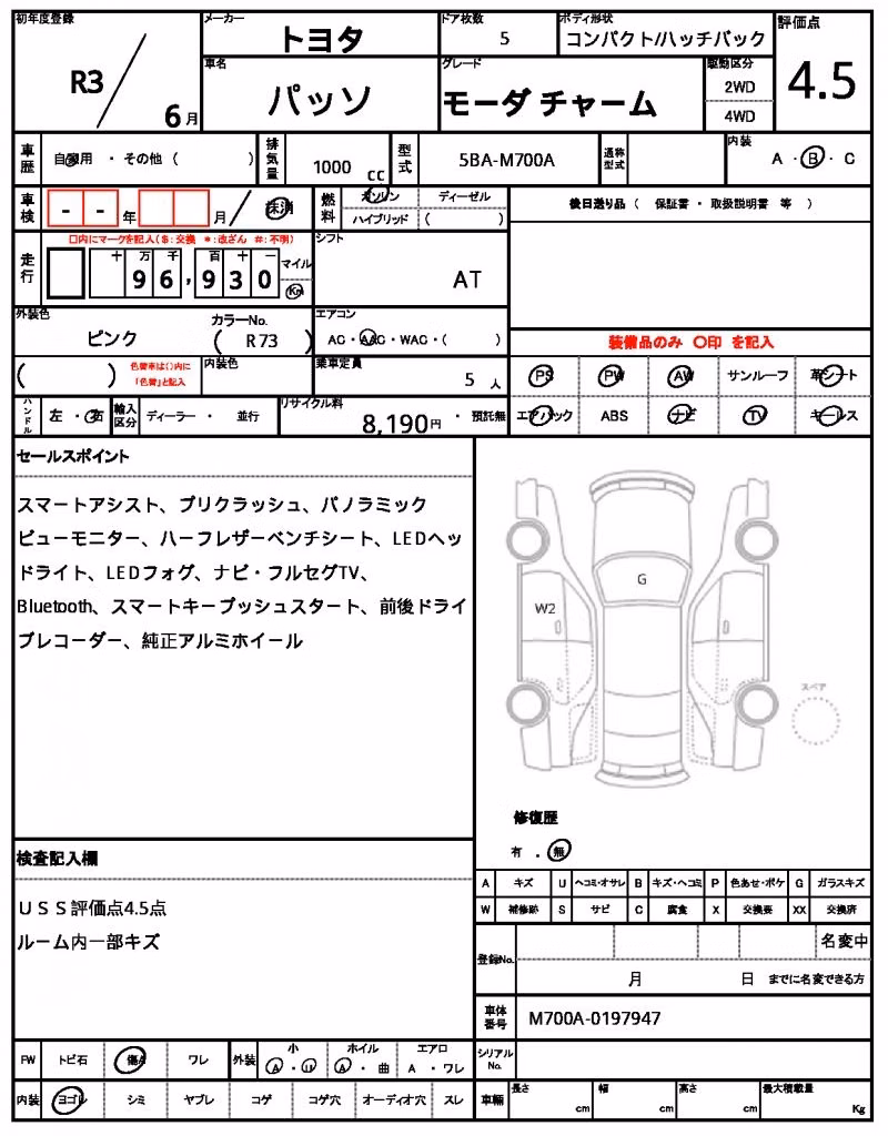 TOYOTA PASSO