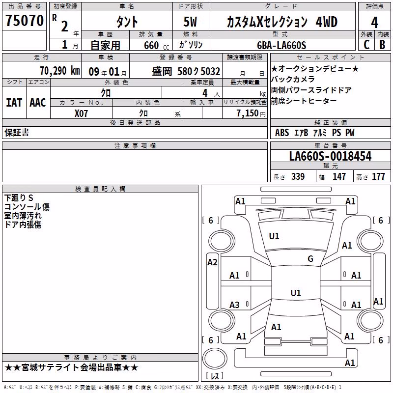 DAIHATSU TANTO
