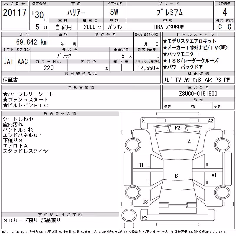 TOYOTA HARRIER