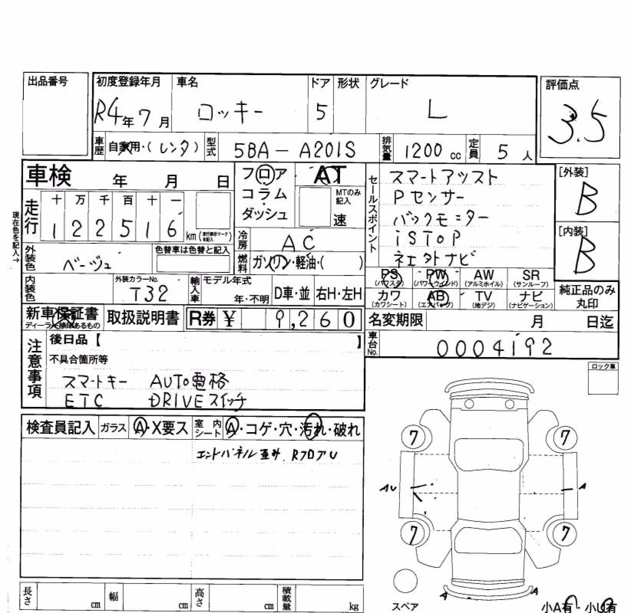 DAIHATSU ROCKY