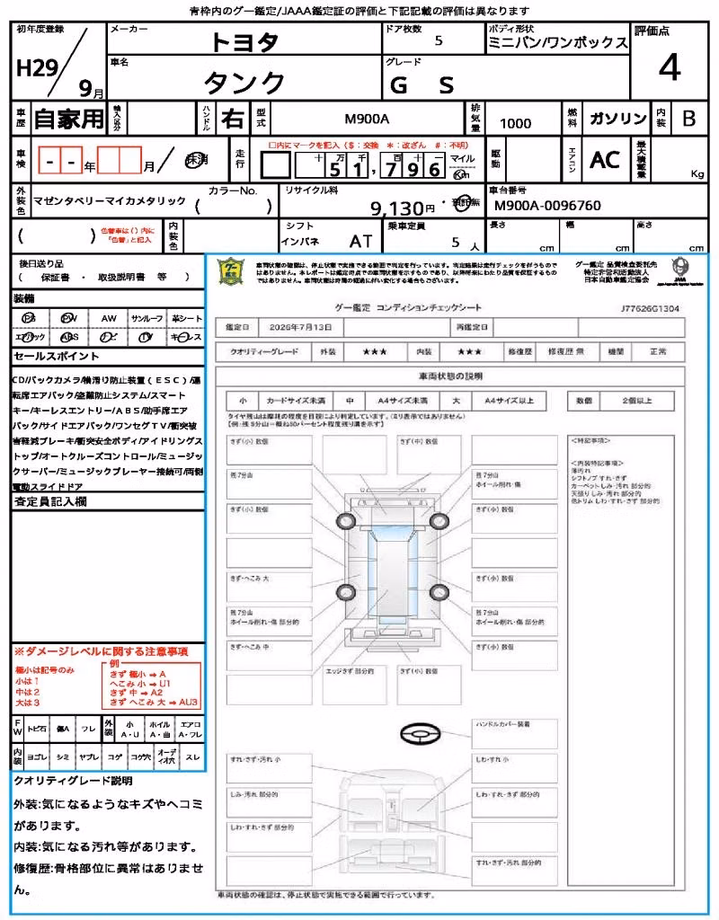 TOYOTA TANK
