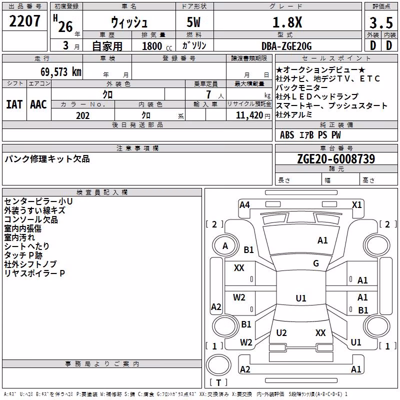 TOYOTA WISH