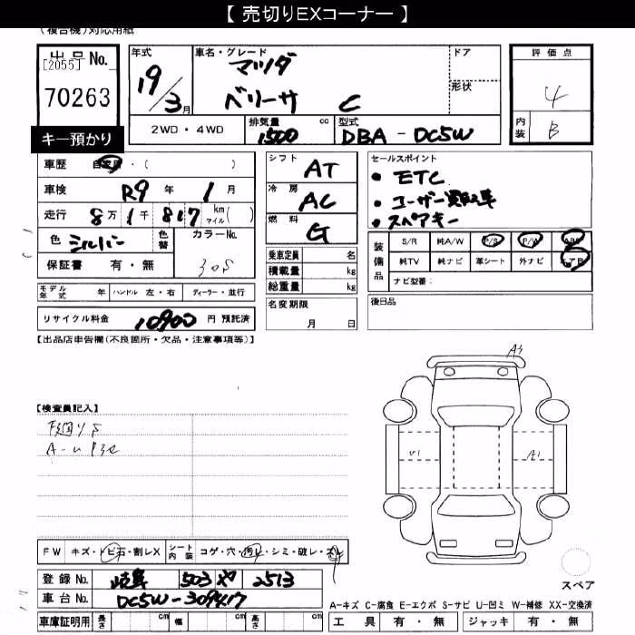 MAZDA VERISA