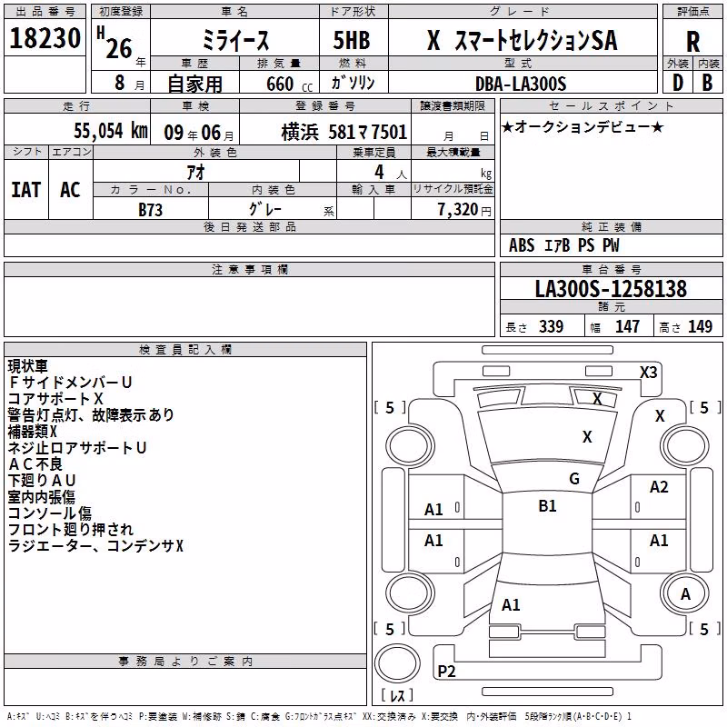 DAIHATSU MIRA E:S