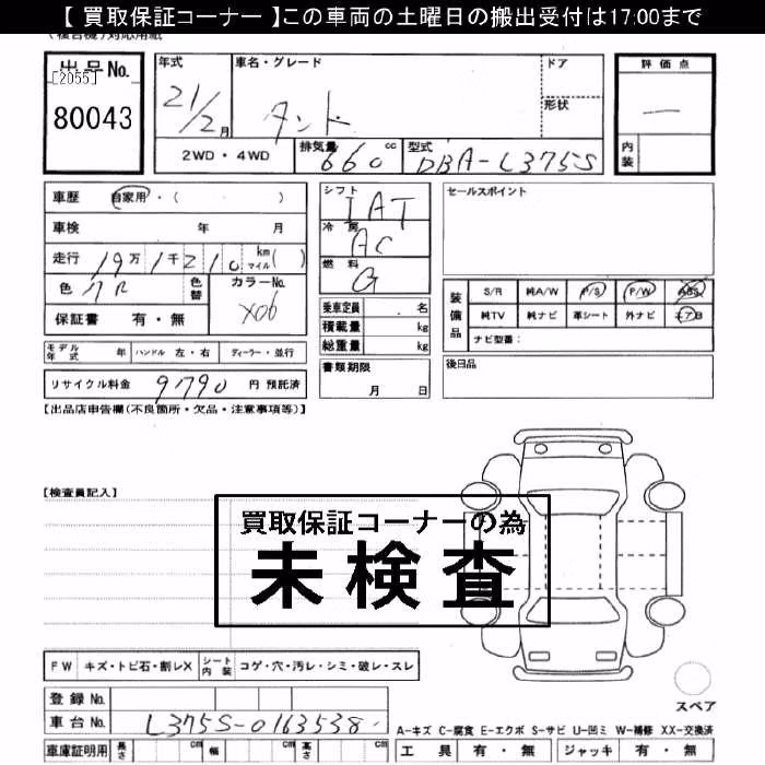 DAIHATSU TANTO