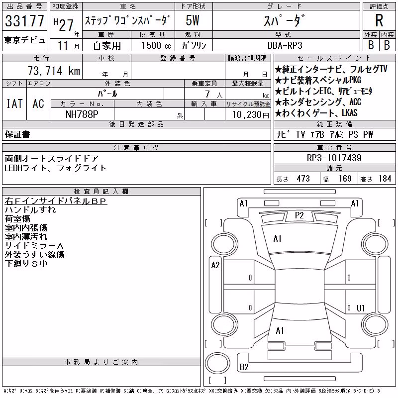 HONDA STEPWGN