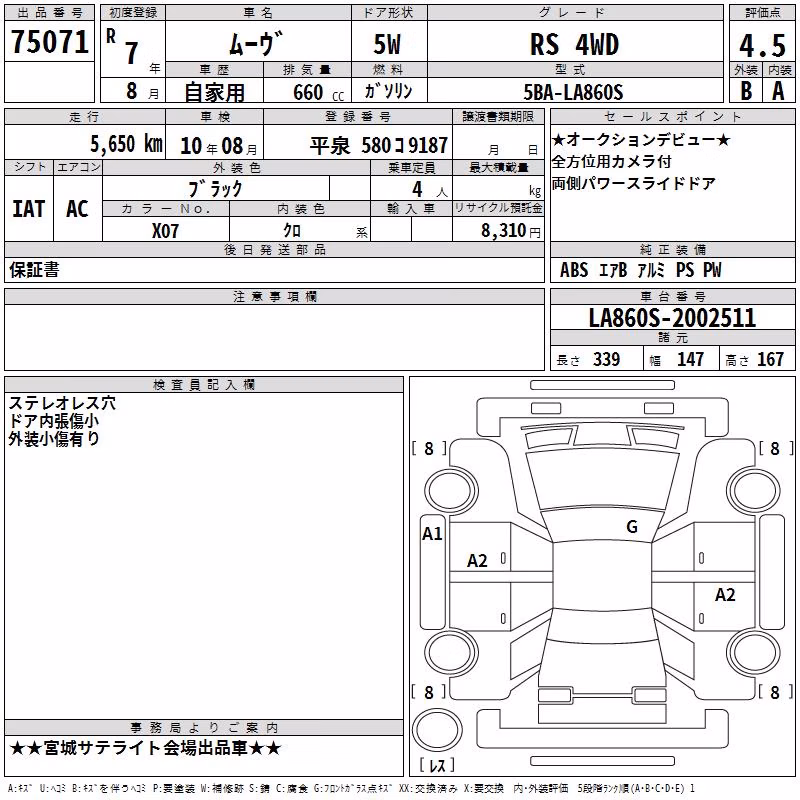 DAIHATSU MOVE