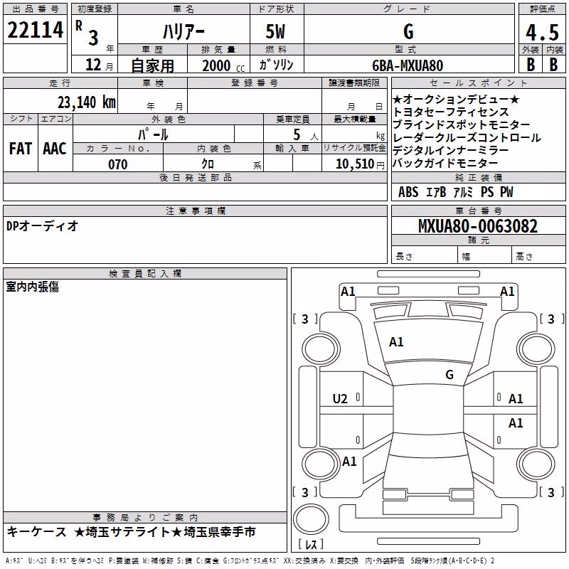 TOYOTA HARRIER