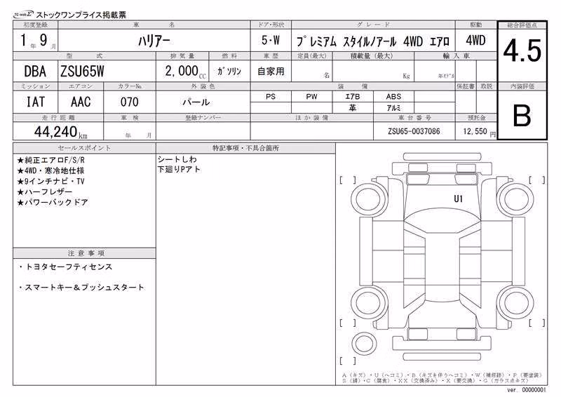 TOYOTA HARRIER