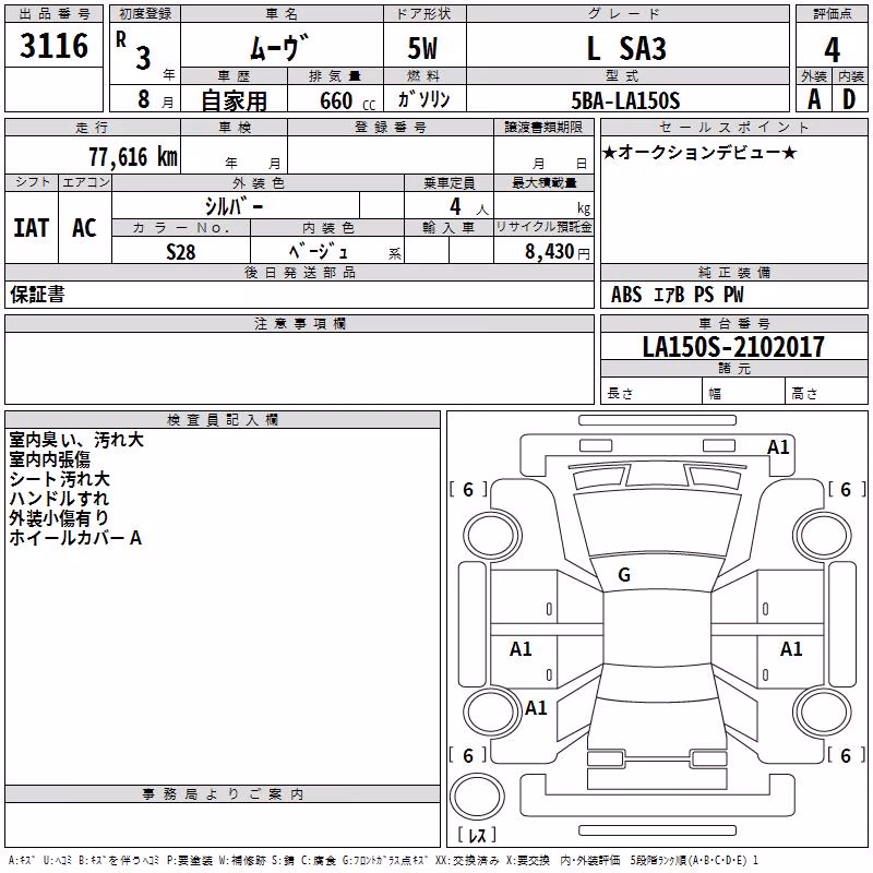 DAIHATSU MOVE