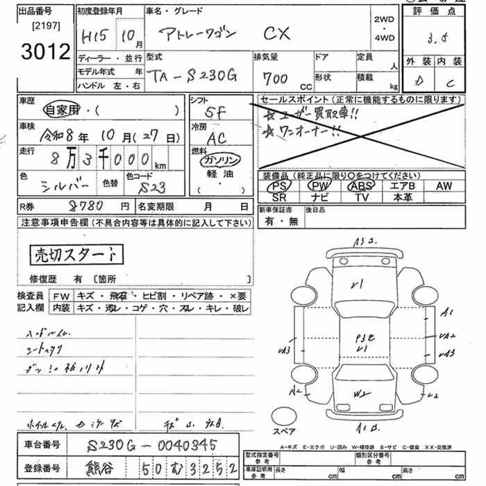 DAIHATSU ATRAI