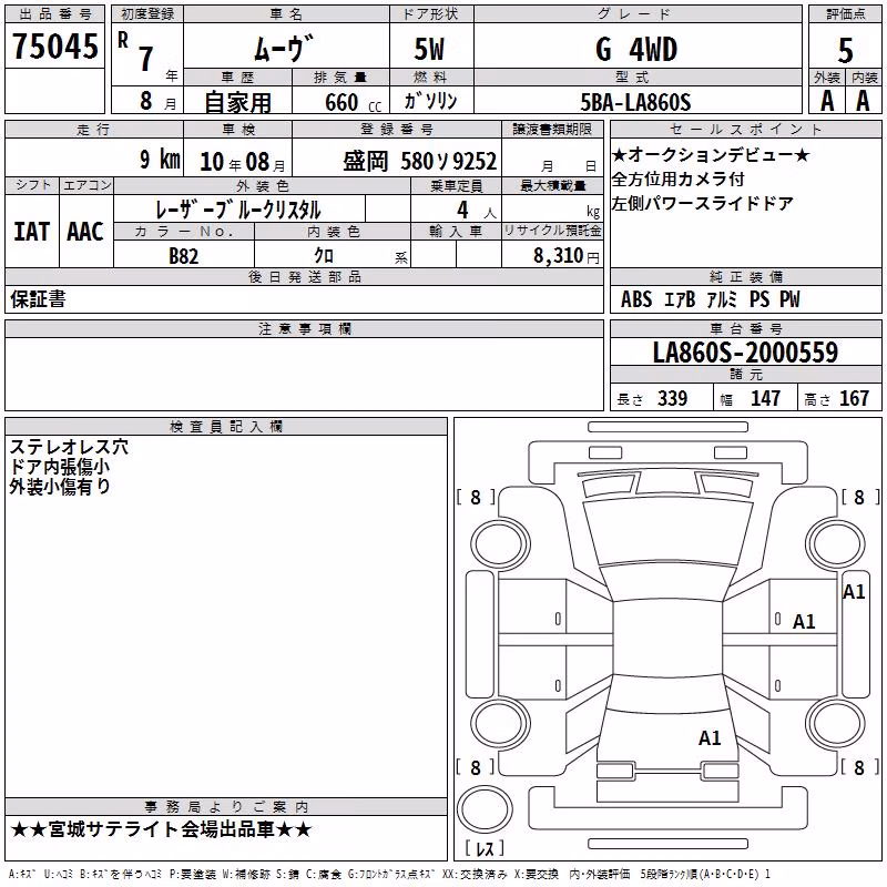 DAIHATSU MOVE