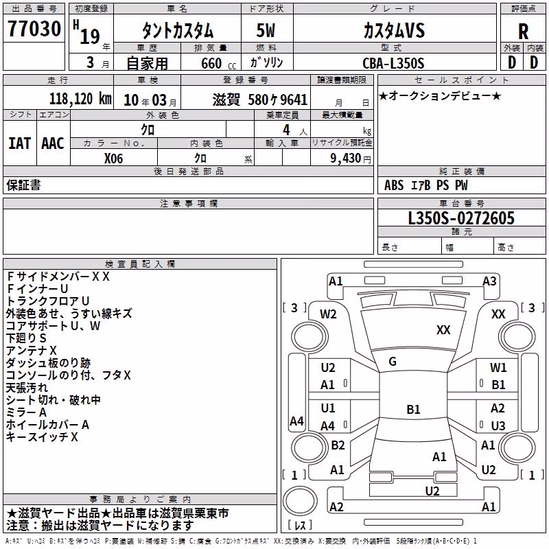 DAIHATSU TANTO