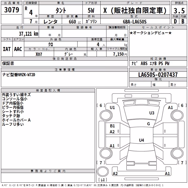 DAIHATSU TANTO