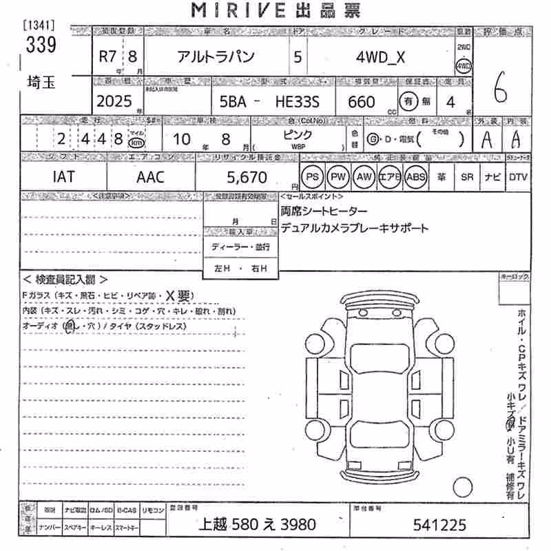 SUZUKI ALTO LAPIN