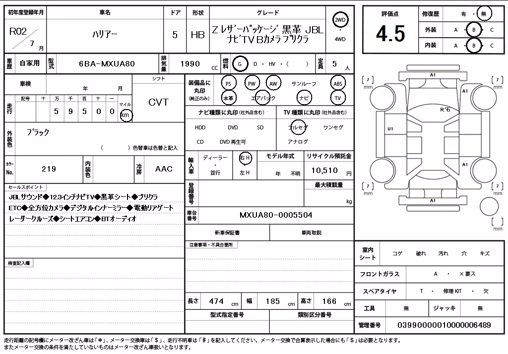 TOYOTA HARRIER