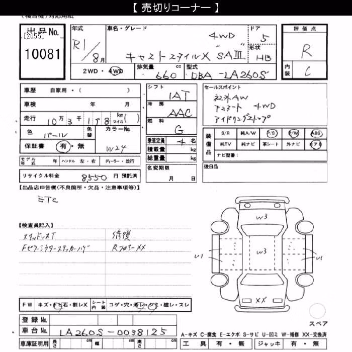 DAIHATSU CAST