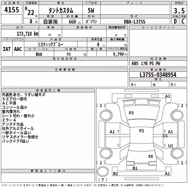 DAIHATSU TANTO