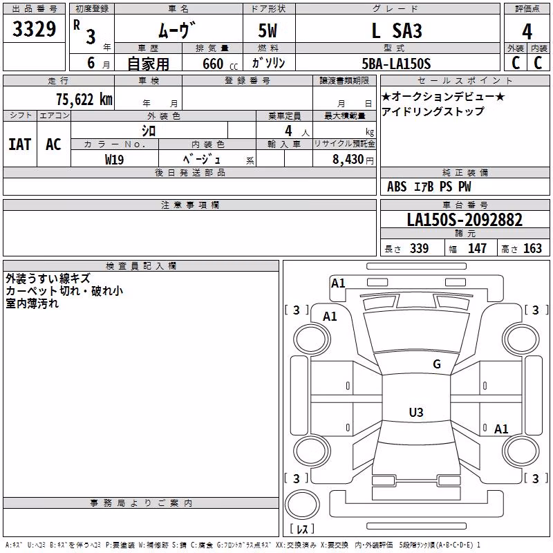 DAIHATSU MOVE