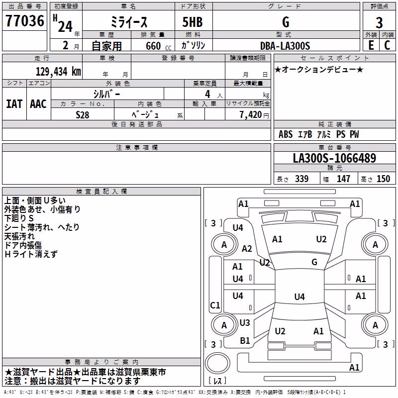 DAIHATSU MIRA E:S