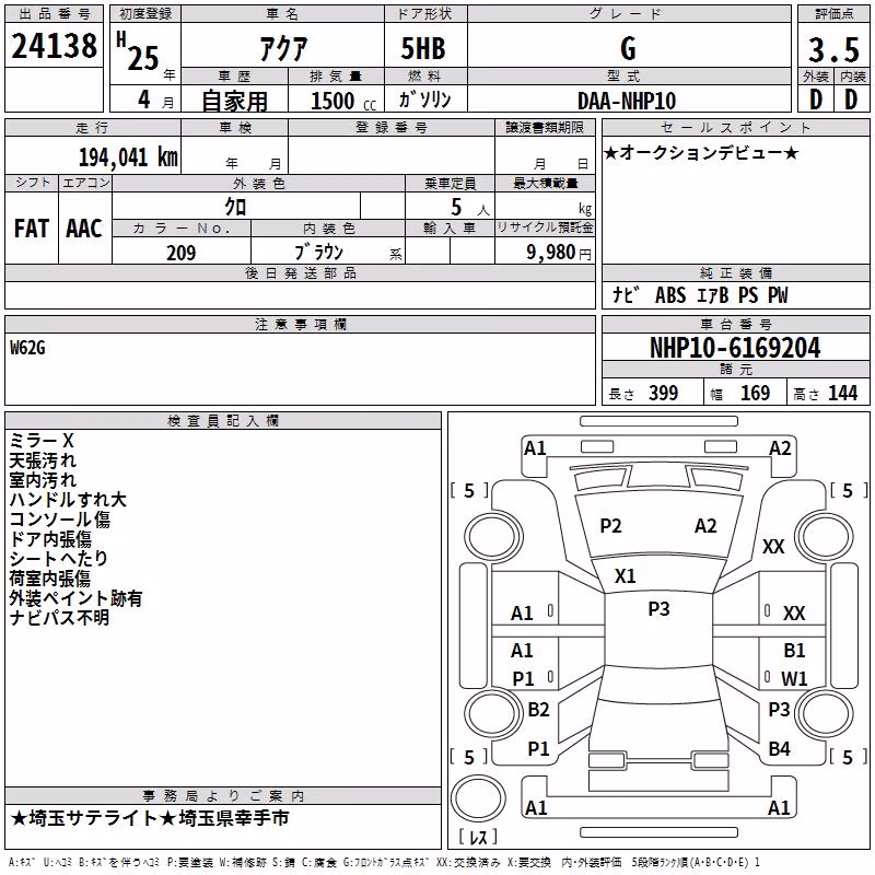 TOYOTA AQUA