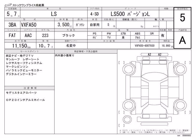 LEXUS LS500