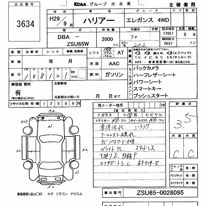 TOYOTA HARRIER