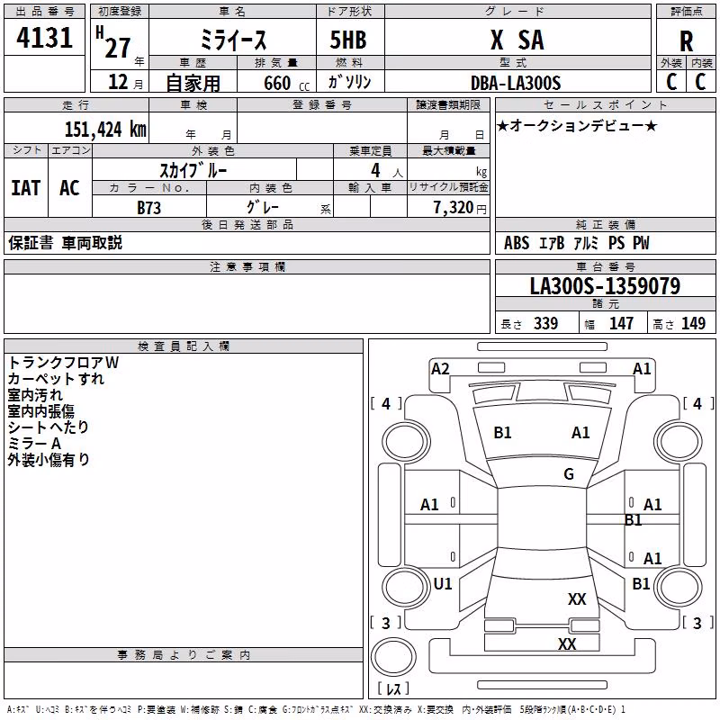DAIHATSU MIRA E:S