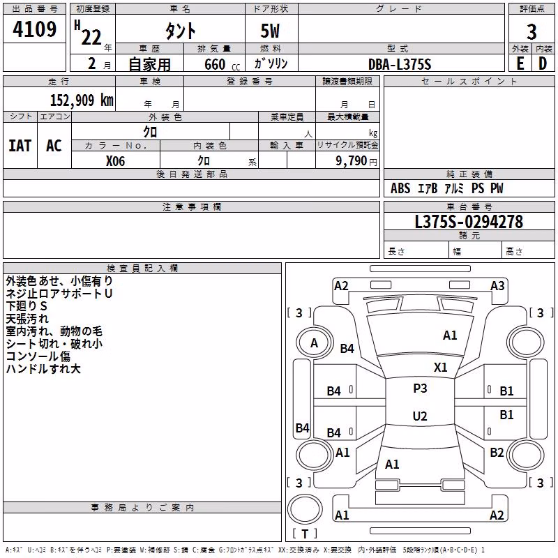 DAIHATSU TANTO
