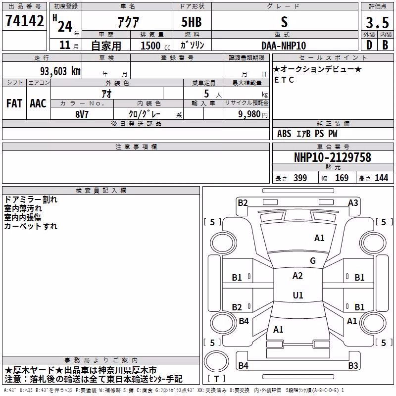 TOYOTA AQUA