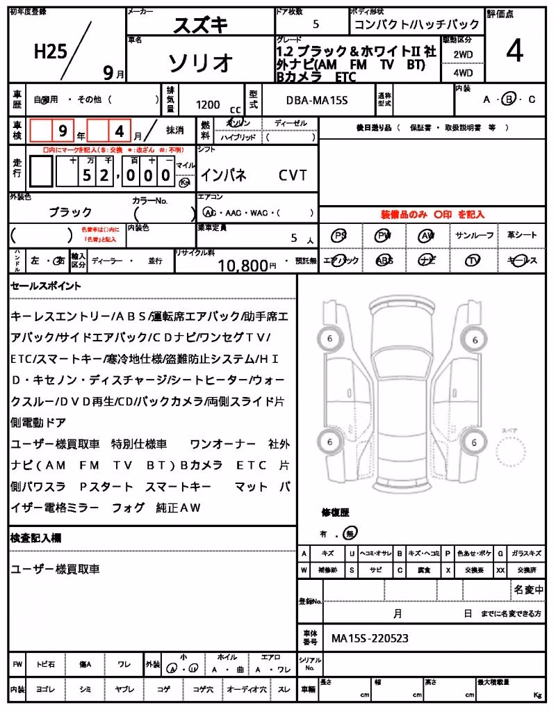 SUZUKI SOLIO