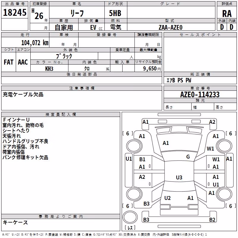 NISSAN LEAF