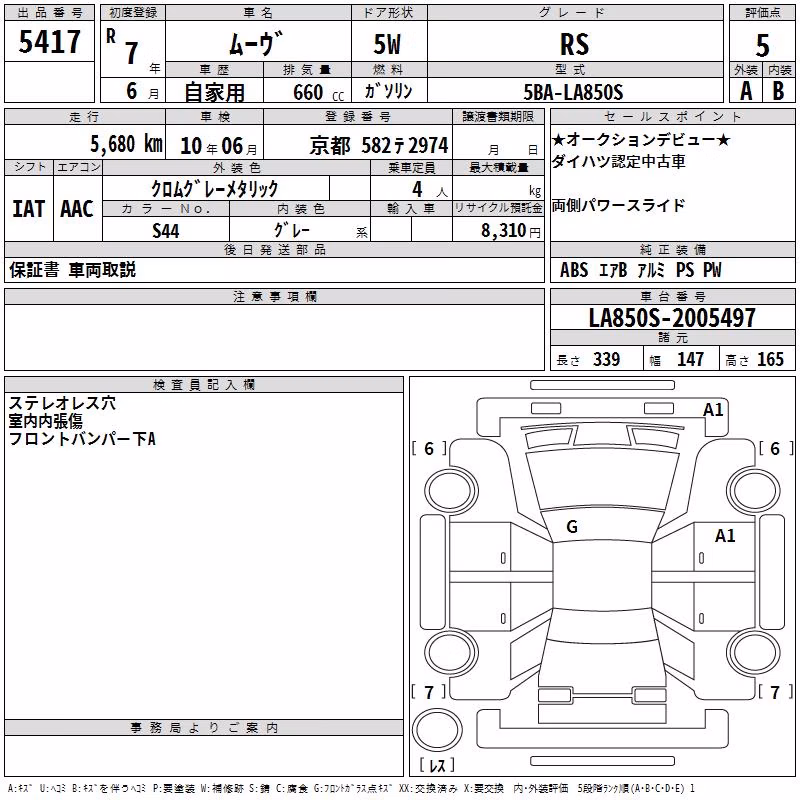 DAIHATSU MOVE