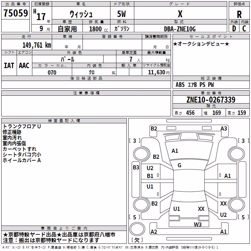 TOYOTA WISH