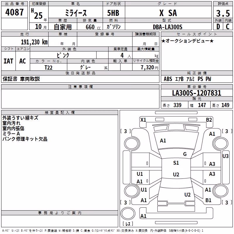 DAIHATSU MIRA E:S