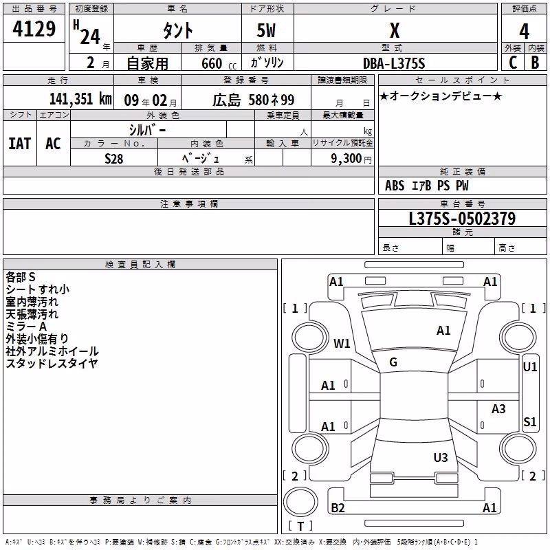 DAIHATSU TANTO
