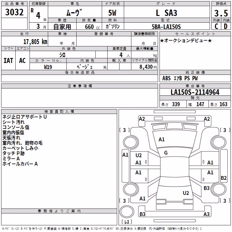 DAIHATSU MOVE