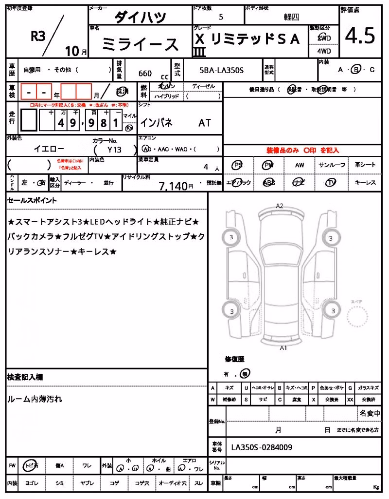 DAIHATSU MIRA E:S