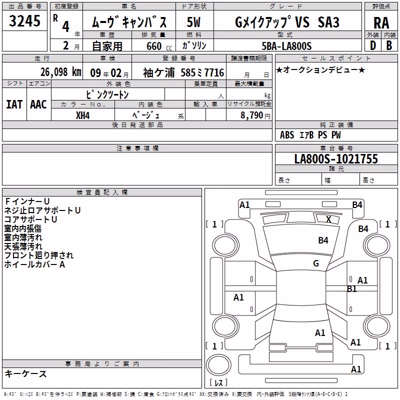 DAIHATSU MOVE CANBUS